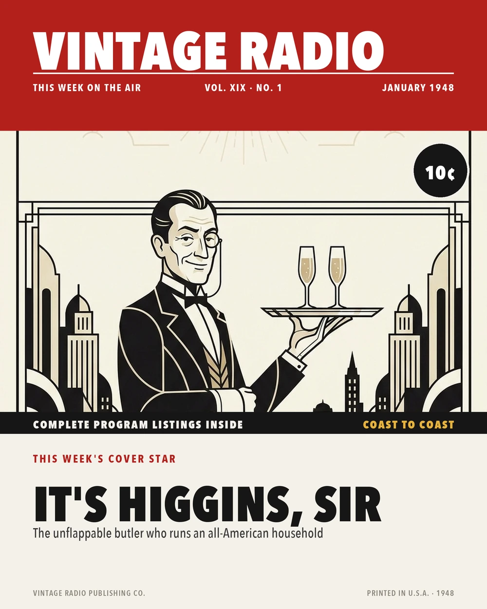 It's Higgins, Sir